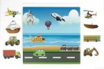 Transporto priemonės: oras, vanduo, žemė